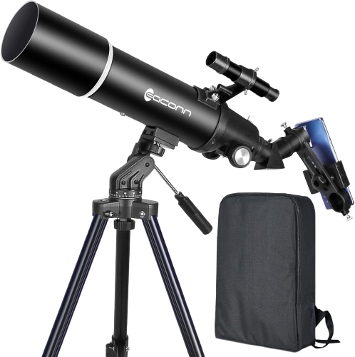 10x42 High-Powered Monocular with Smartphone Adapter for Outdoor Adventures